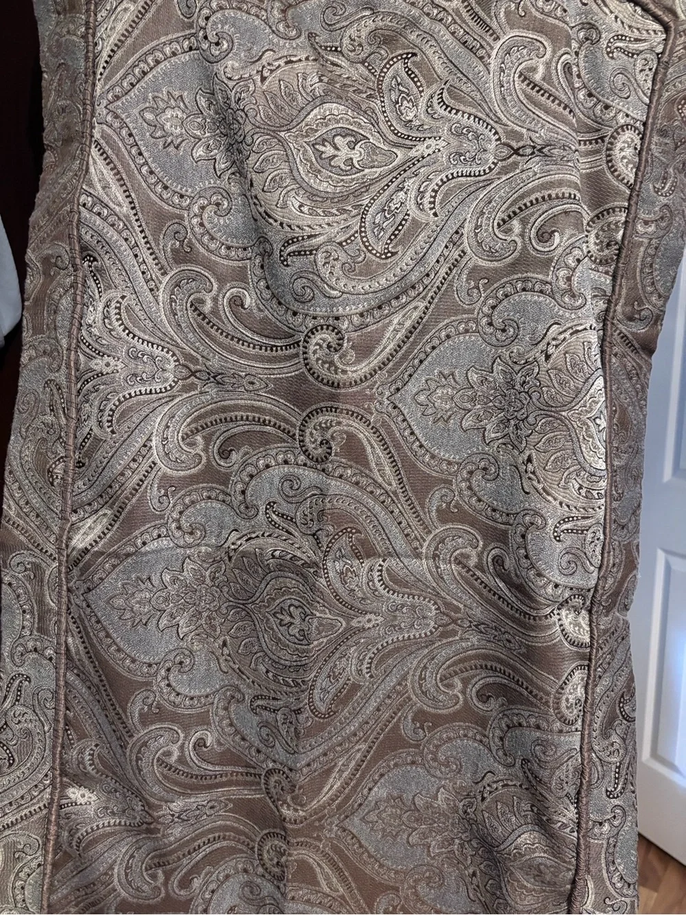 Pair of Decorative Paisley Pillow Shams King Size - Home Bedding
